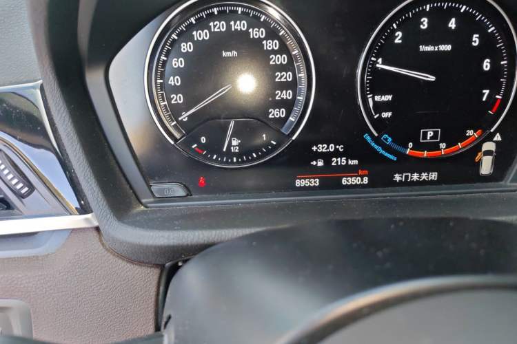 Used BMW X1 2020 sDrive20Li Premium Edition Odometer Close Up
