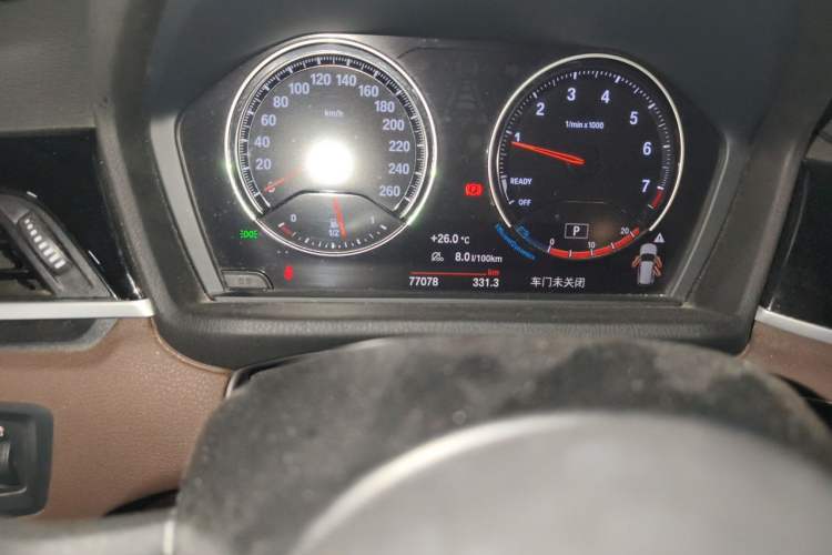 Used BMW X1 2020 sDrive20Li Premium Edition Odometer Close Up