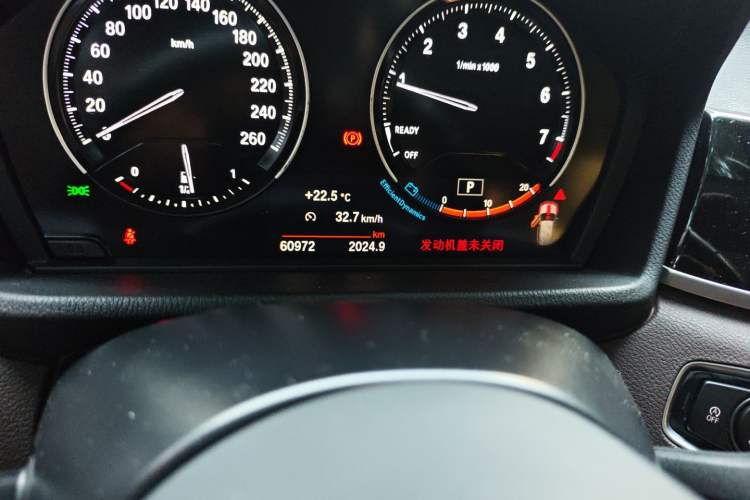 Used BMW X1 2020 sDrive20Li Premium Edition Odometer Close Up