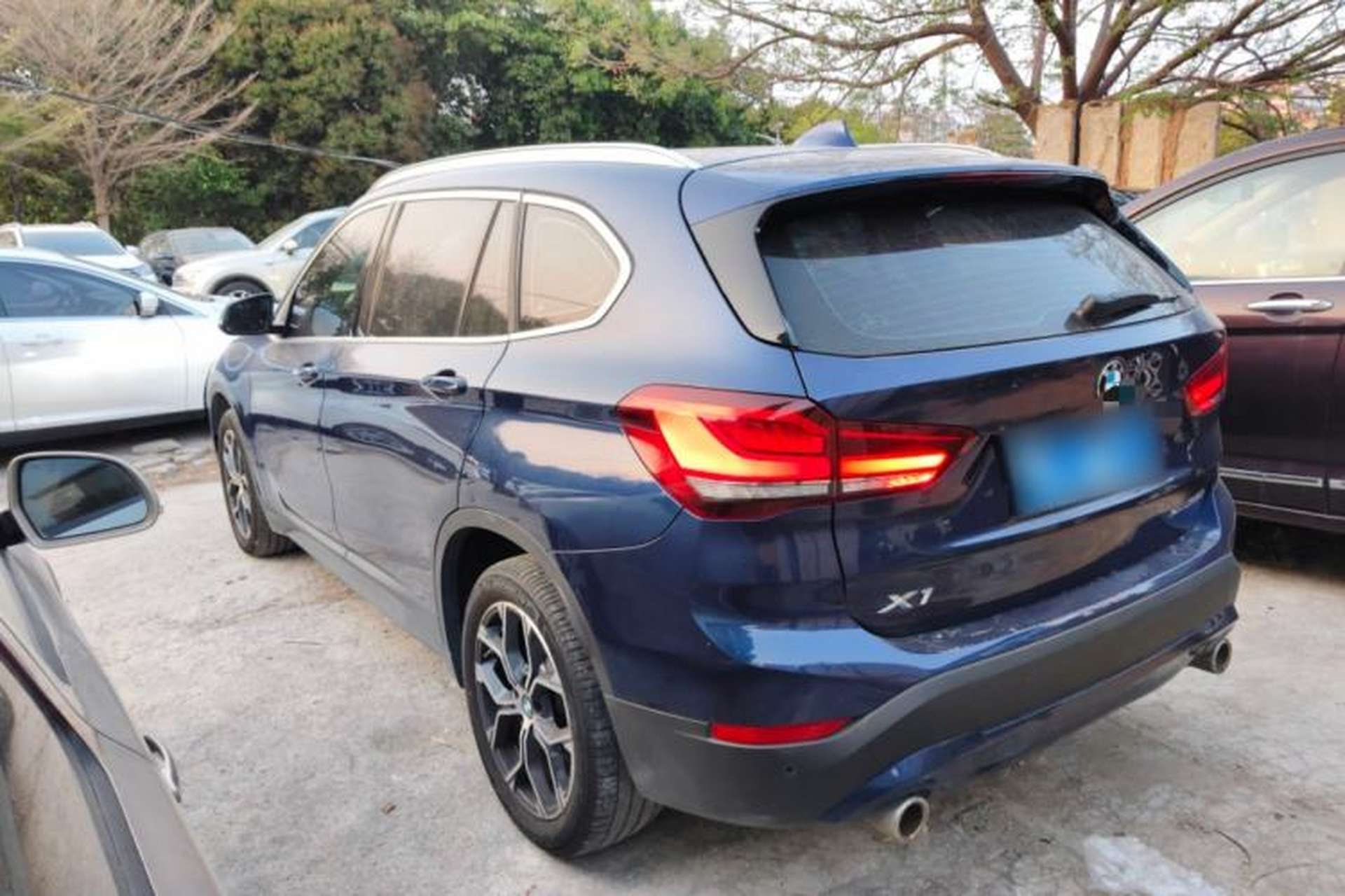 Used BMW X1 2020 sDrive25Li Leading Model Rear Left 45 Deg