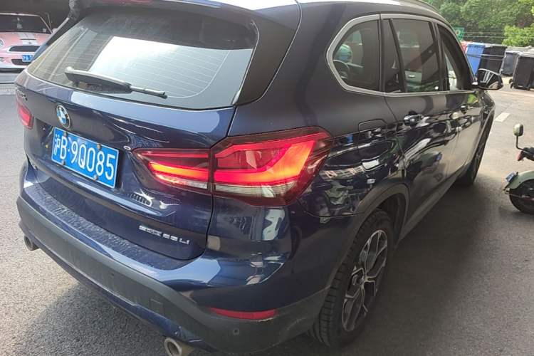 Used BMW X1 2020 sDrive25Li Leading Model Rear Right 45 Deg