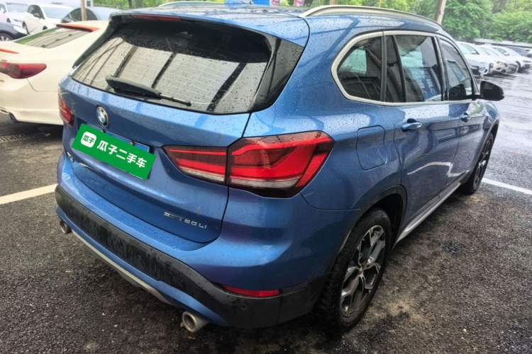 Used BMW X1 2020 sDrive20Li Premium Edition Rear Right 45 Deg