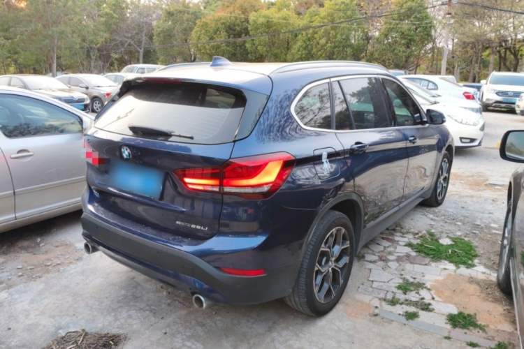 Used BMW X1 2020 sDrive25Li Leading Model Rear Right 45 Deg