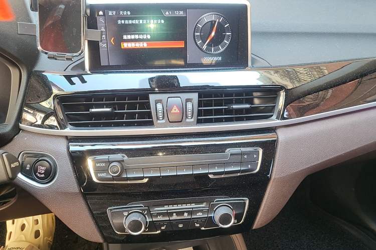 Used BMW X1 2020 sDrive20Li Fashion Model Audio And AC Panel