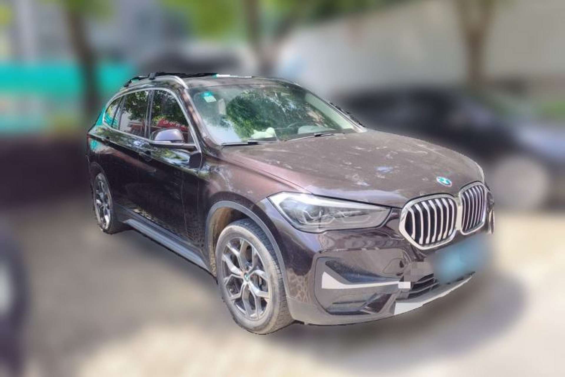 Used BMW X1 2020 sDrive20Li Premium Edition Front Right 45 Deg