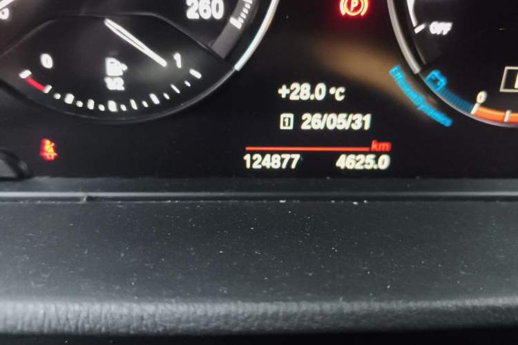 Used BMW X1 2020 sDrive20Li Premium Edition Odometer Close Up