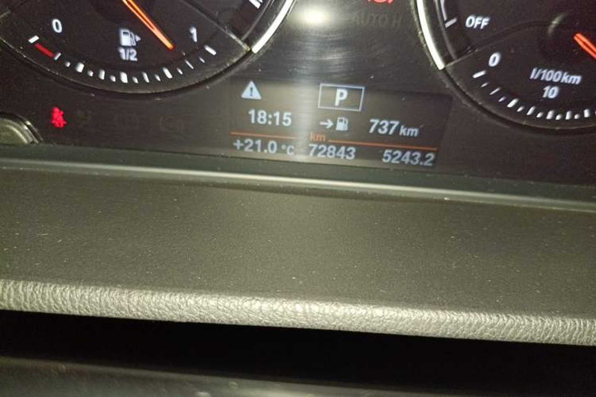 Used BMW X1 2020 sDrive20Li Fashion Model Odometer Close Up