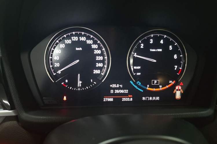 Used BMW X1 2020 sDrive20Li Premium Edition Odometer Close Up