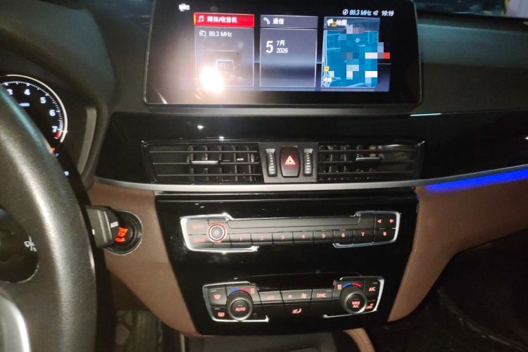 Used BMW X1 2020 sDrive25Li Leading Model Audio And AC Panel