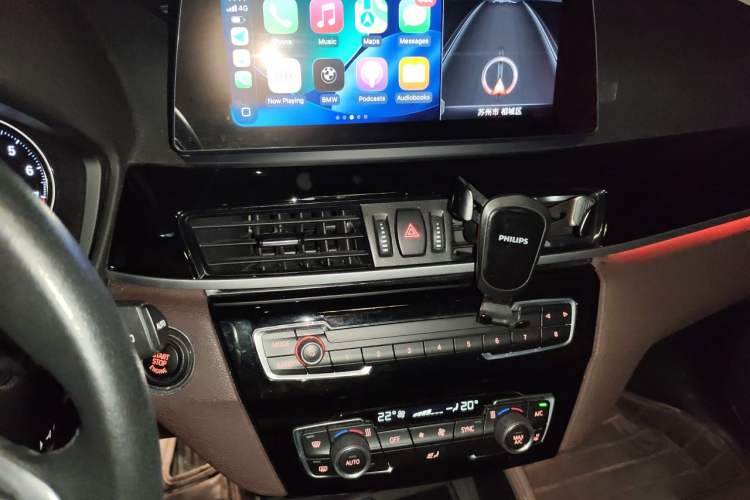 Used BMW X1 2020 sDrive25Li Leading Model Audio And AC Panel
