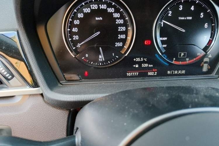 Used BMW X1 2020 sDrive20Li Premium Edition Odometer Close Up
