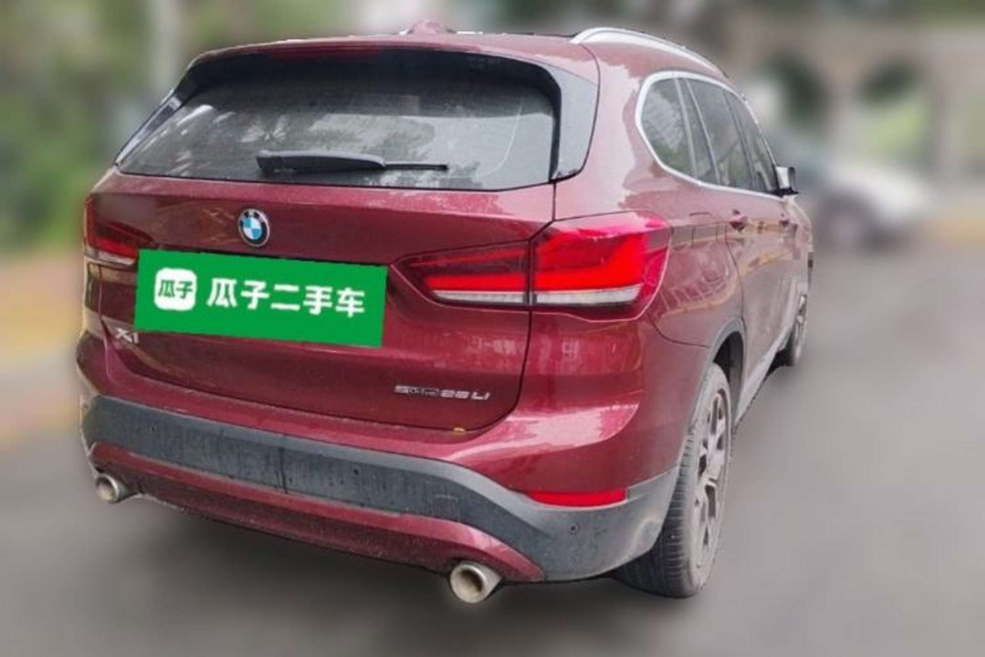 Used BMW X1 2020 sDrive25Li Leading Model Rear Right 45 Deg