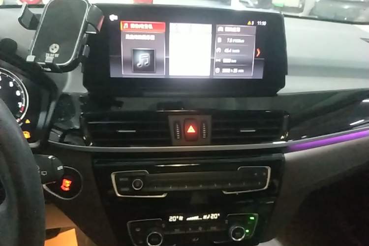 Used BMW X1 2020 sDrive25Li Leading Model Audio And AC Panel