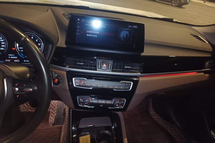 Used BMW X1 2020 sDrive20Li Premium Edition Audio And AC Panel