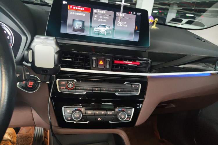 Used BMW X1 2020 sDrive25Li Leading Model Audio And AC Panel