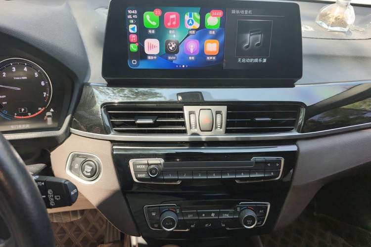 Used BMW X1 2020 sDrive25Li Leading Model Audio And AC Panel
