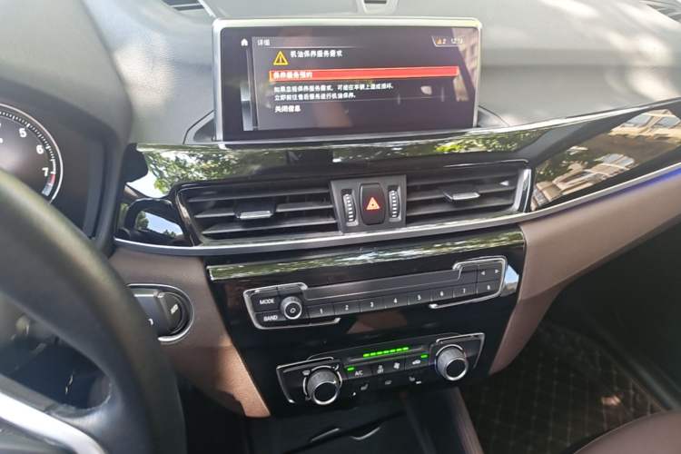Used BMW X1 2020 sDrive20Li Fashion Model Audio And AC Panel