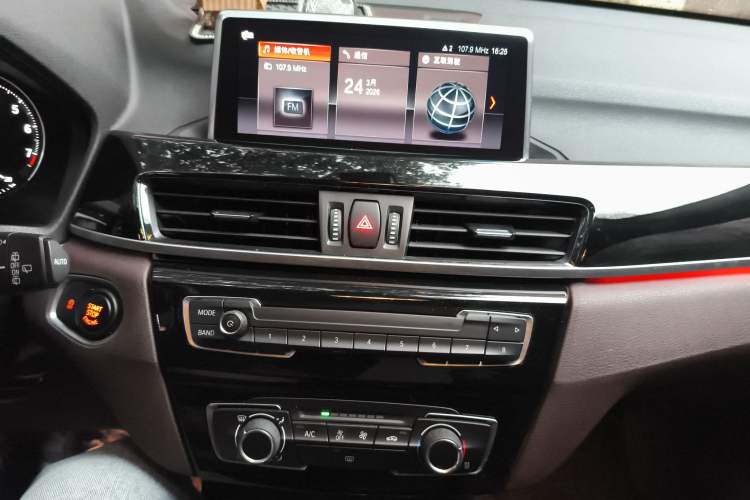 Used BMW X1 2020 sDrive20Li Fashion Model Audio And AC Panel