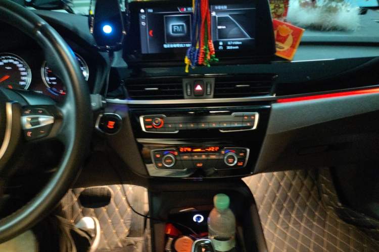 Used BMW X1 2020 sDrive25Li Leading Model Audio And AC Panel