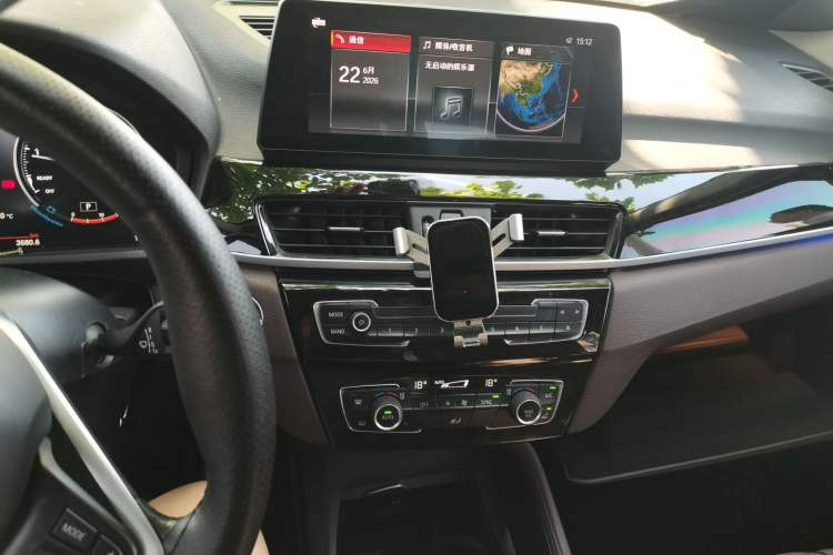 Used BMW X1 2020 sDrive25Li Leading Model Audio And AC Panel