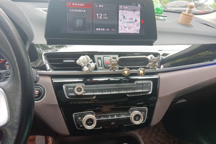 Used BMW X1 2020 sDrive25Li Leading Model Audio And AC Panel