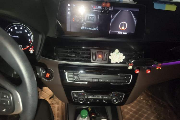 Used BMW X1 2020 sDrive25Li Leading Model Audio And AC Panel