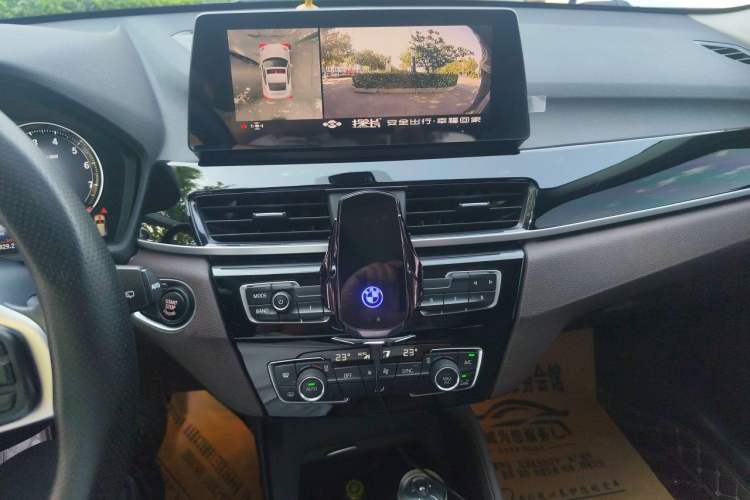 Used BMW X1 2020 sDrive25Li Leading Model Audio And AC Panel