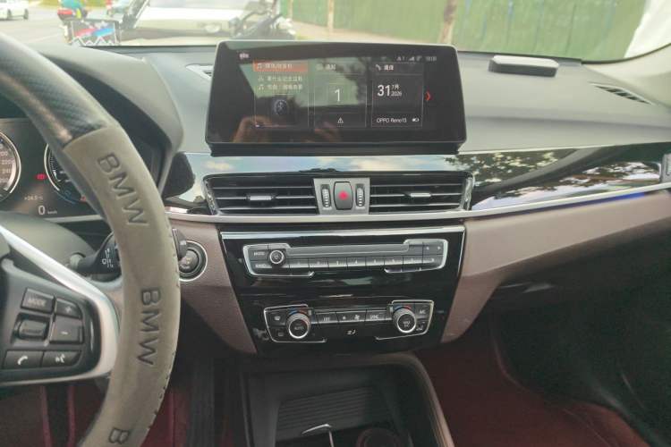 Used BMW X1 2020 sDrive25Li Leading Model Audio And AC Panel