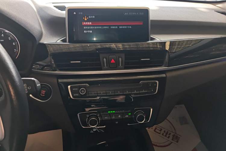 Used BMW X1 2020 sDrive20Li Fashion Model Audio And AC Panel