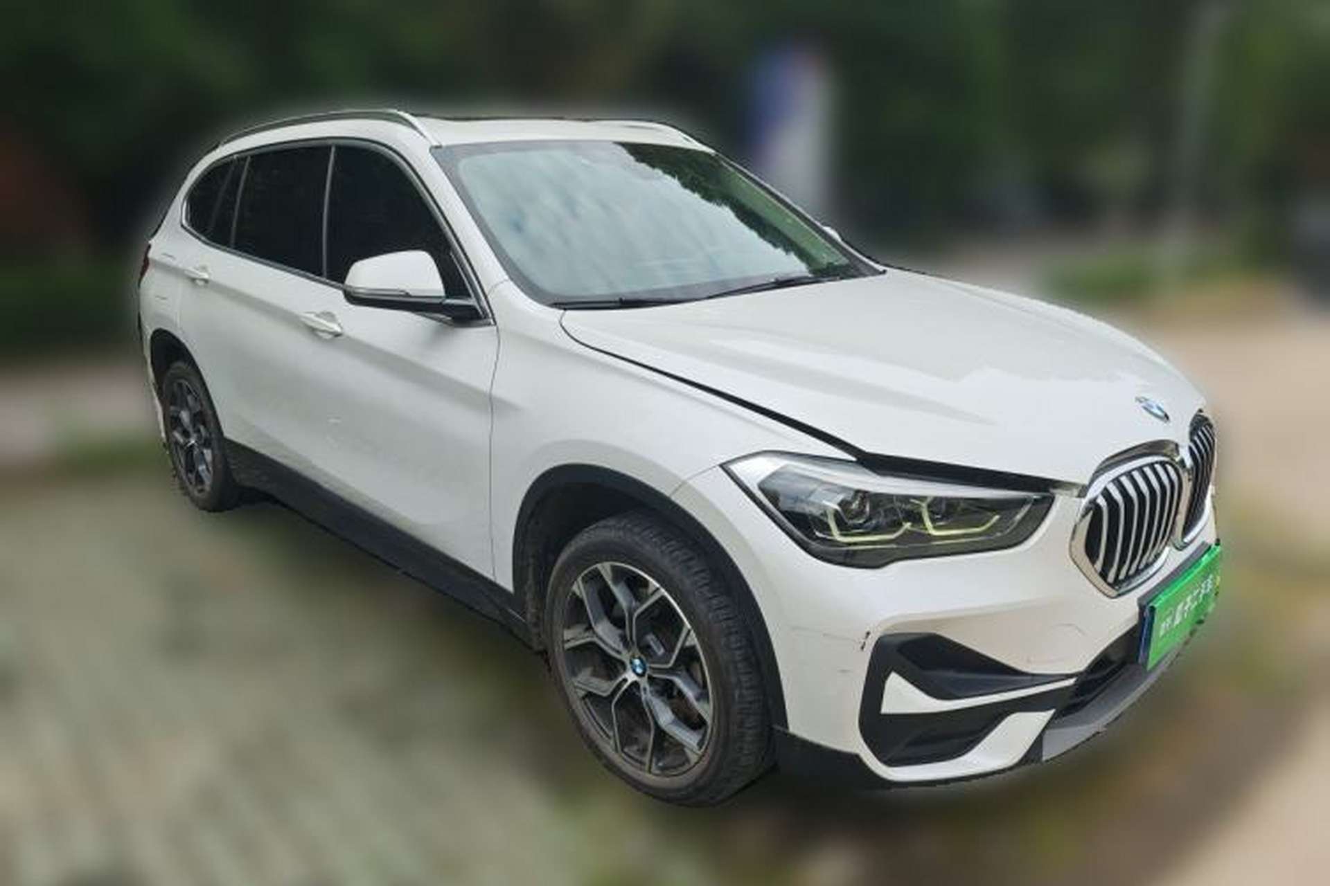 Used BMW X1 2020 sDrive25Li Leading Model Front Right 45 Deg