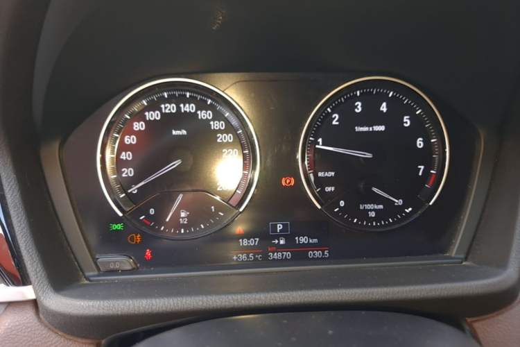 Used BMW X1 2020 sDrive20Li Fashion Model Instrument Cluster