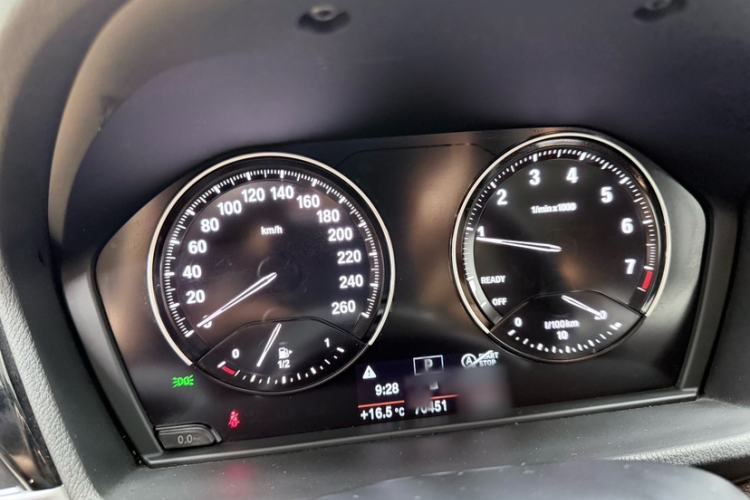 Used BMW X1 2020 sDrive20Li Fashion Model Instrument Cluster