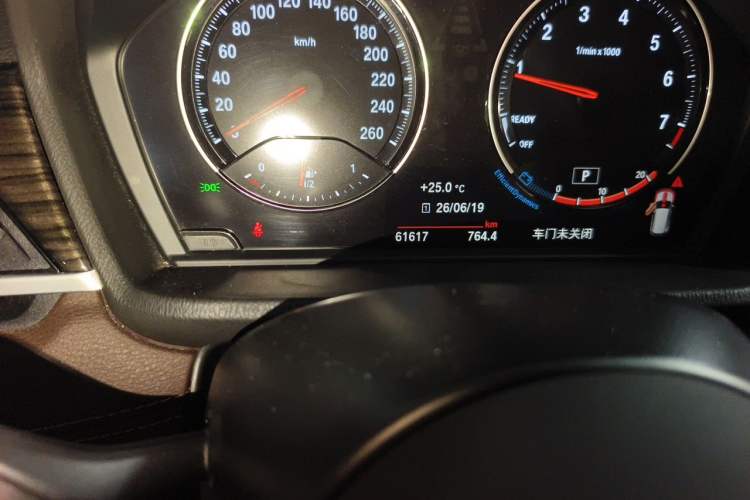 Used BMW X1 2020 xDrive25Li Luxury Edition Odometer Close Up