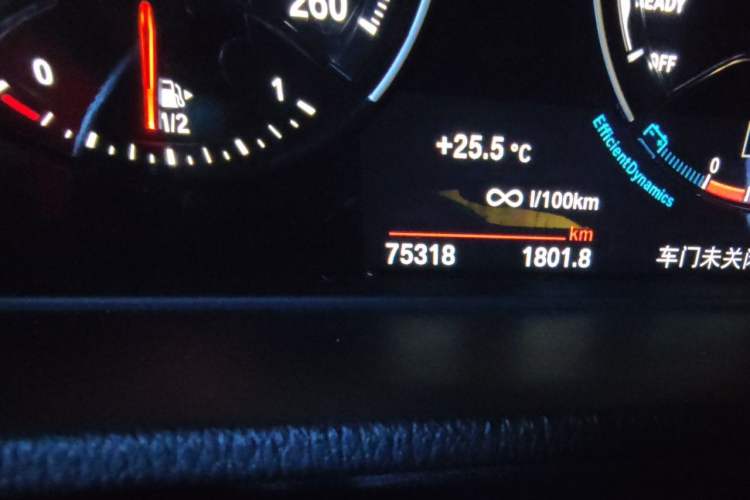 Used BMW X1 2020 xDrive25Li Luxury Edition Odometer Close Up