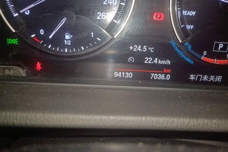 Used BMW X1 2020 xDrive25Li Luxury Edition Odometer Close Up