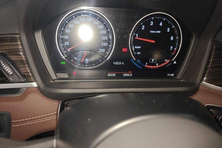 Used BMW X1 2020 xDrive25Li Luxury Edition Odometer Close Up