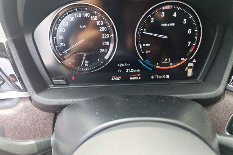 Used BMW X1 2020 sDrive20Li Premium Edition Odometer Close Up