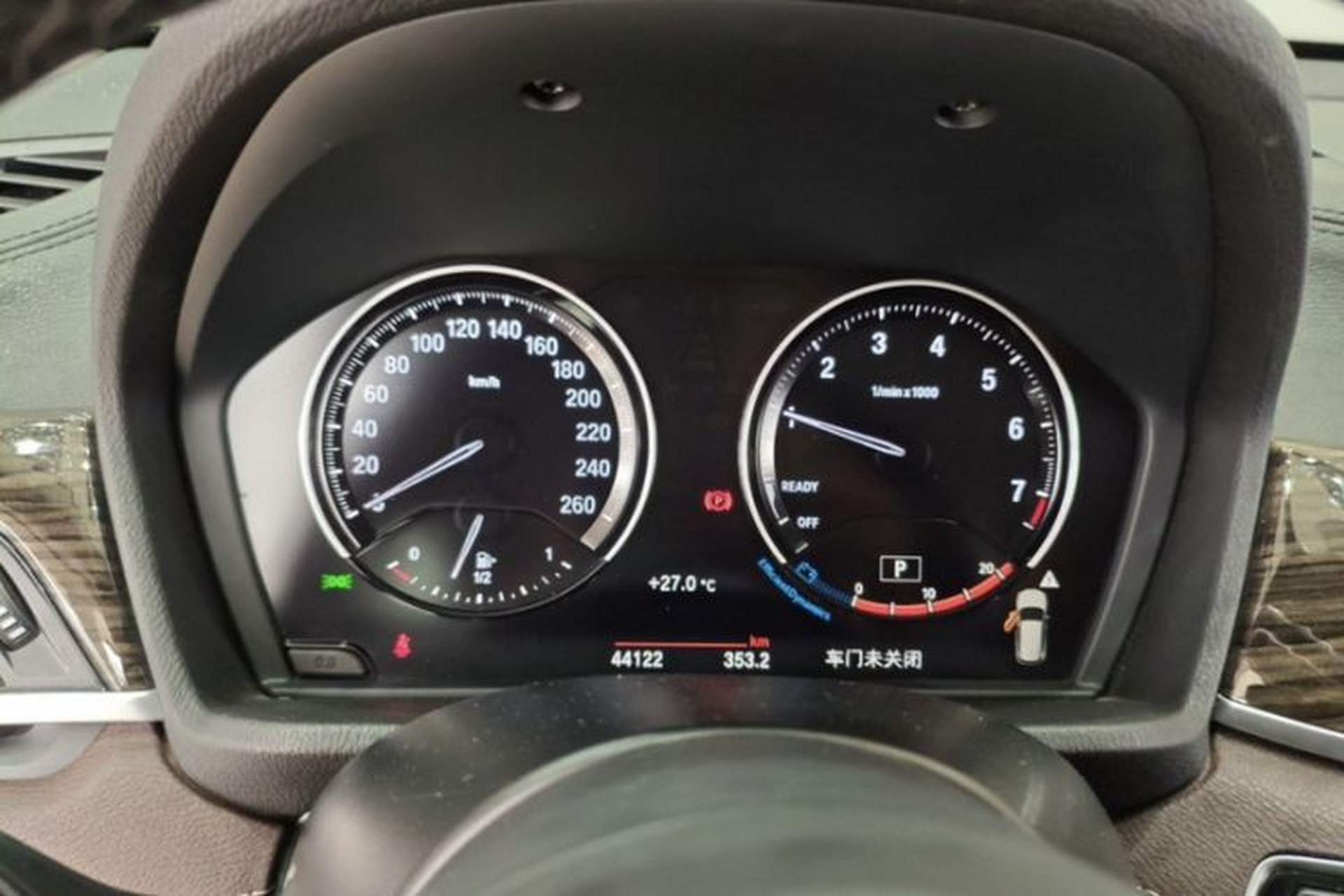 Used BMW X1 2020 xDrive25Li Luxury Edition Odometer Close Up