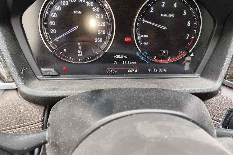 Used BMW X1 2020 xDrive25Li Luxury Edition Odometer Close Up