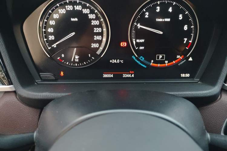 Used BMW X1 2020 sDrive20Li Premium Edition Odometer Close Up