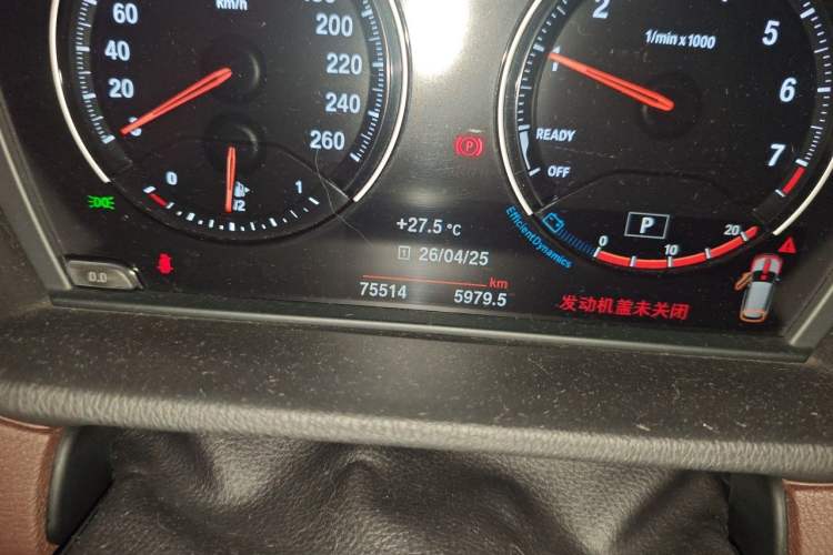 Used BMW X1 2020 sDrive25Li Leading Model Odometer Close Up