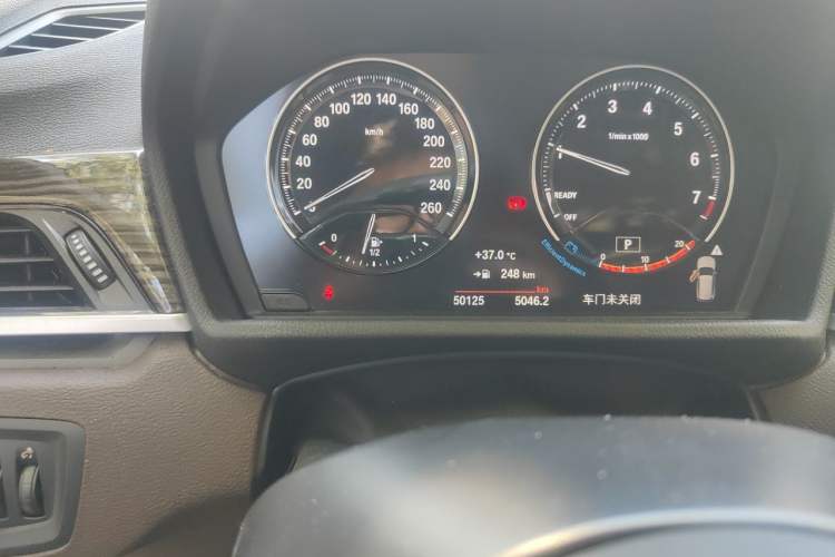 Used BMW X1 2020 xDrive25Li Luxury Edition Odometer Close Up