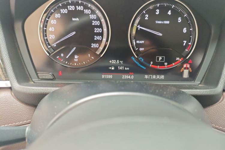 Used BMW X1 2020 xDrive25Li Luxury Edition Odometer Close Up