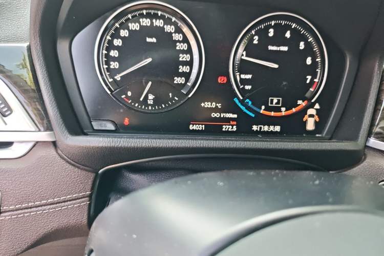 Used BMW X1 2020 xDrive25Li Luxury Edition Odometer Close Up
