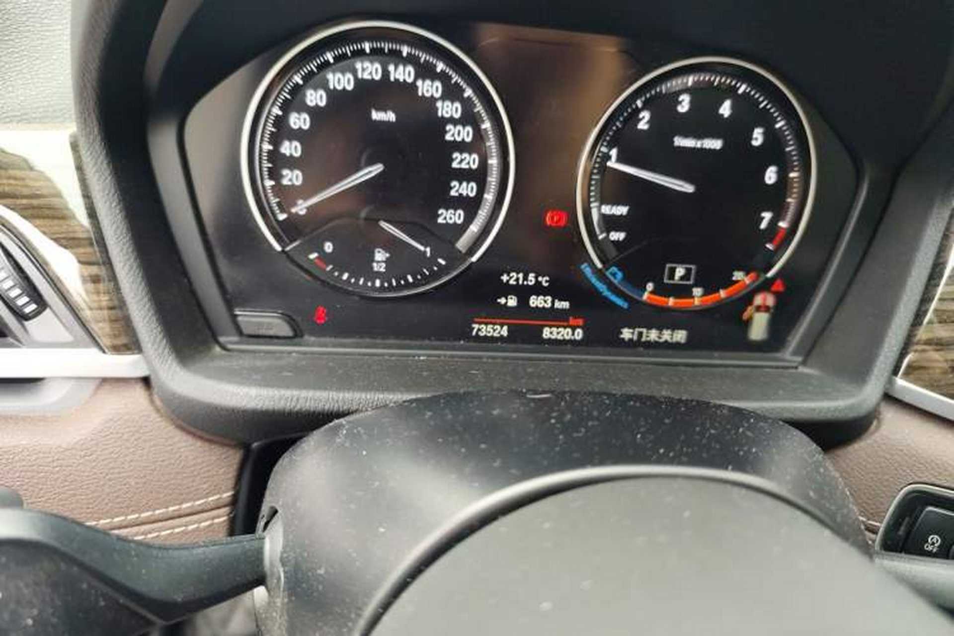 Used BMW X1 2020 xDrive25Li Luxury Edition Odometer Close Up