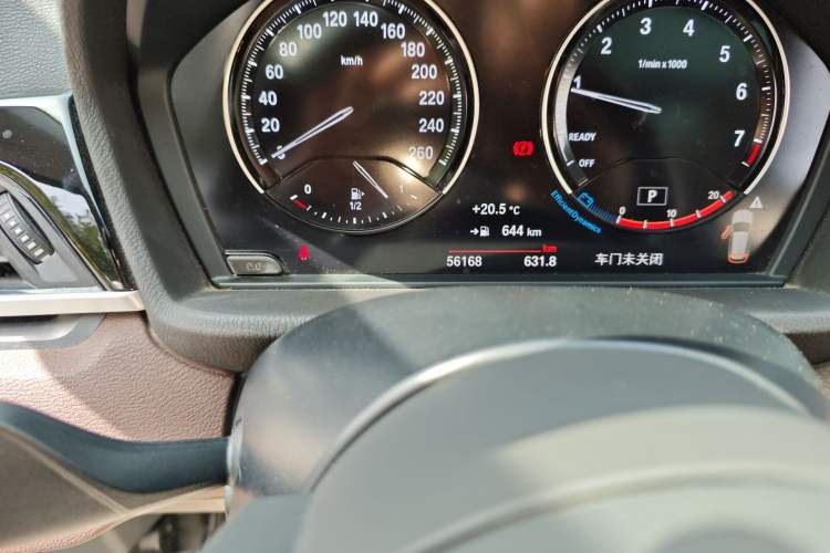 Used BMW X1 2020 sDrive20Li Premium Edition Odometer Close Up