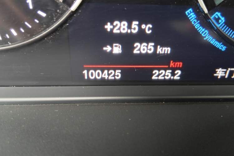 Used BMW X1 2020 sDrive20Li Premium Edition Odometer Close Up