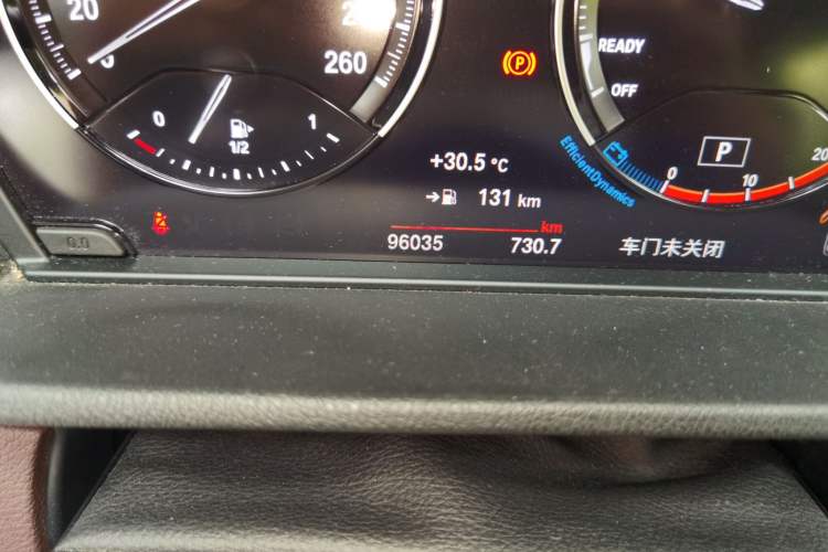 Used BMW X1 2020 sDrive20Li Premium Edition Odometer Close Up