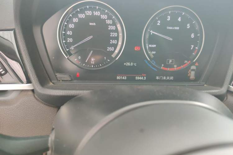 Used BMW X1 2020 sDrive20Li Premium Edition Odometer Close Up