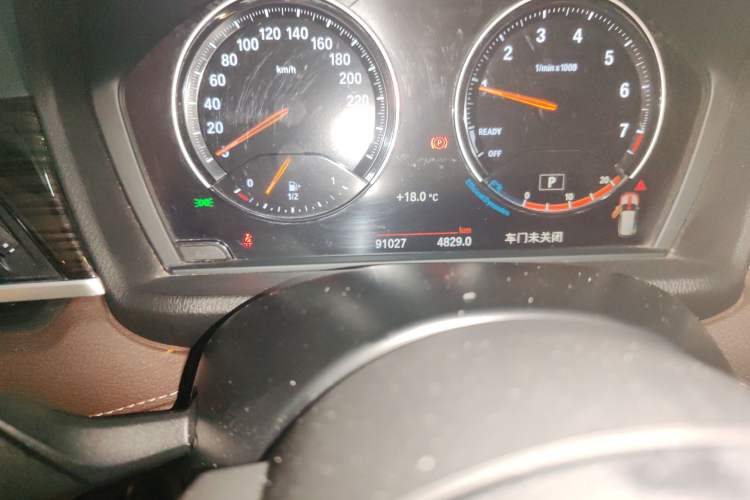 Used BMW X1 2020 xDrive25Li Luxury Edition Odometer Close Up